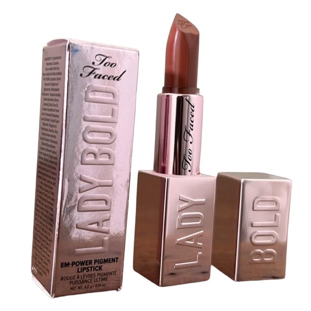 Too Faced Lady Bold Cream Lipstick comeback queen